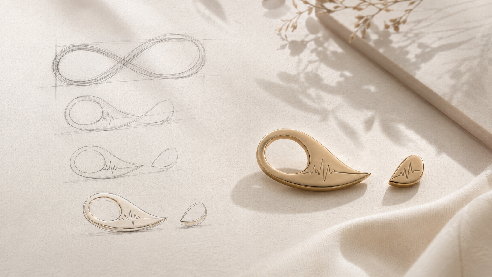 HALF OF FOREVER keepsake set